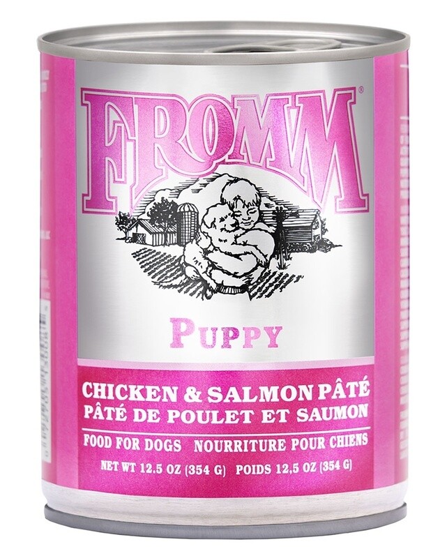 Fromm Classic Puppy Chicken &amp; Rice Pate Wet Dog Food 12oz