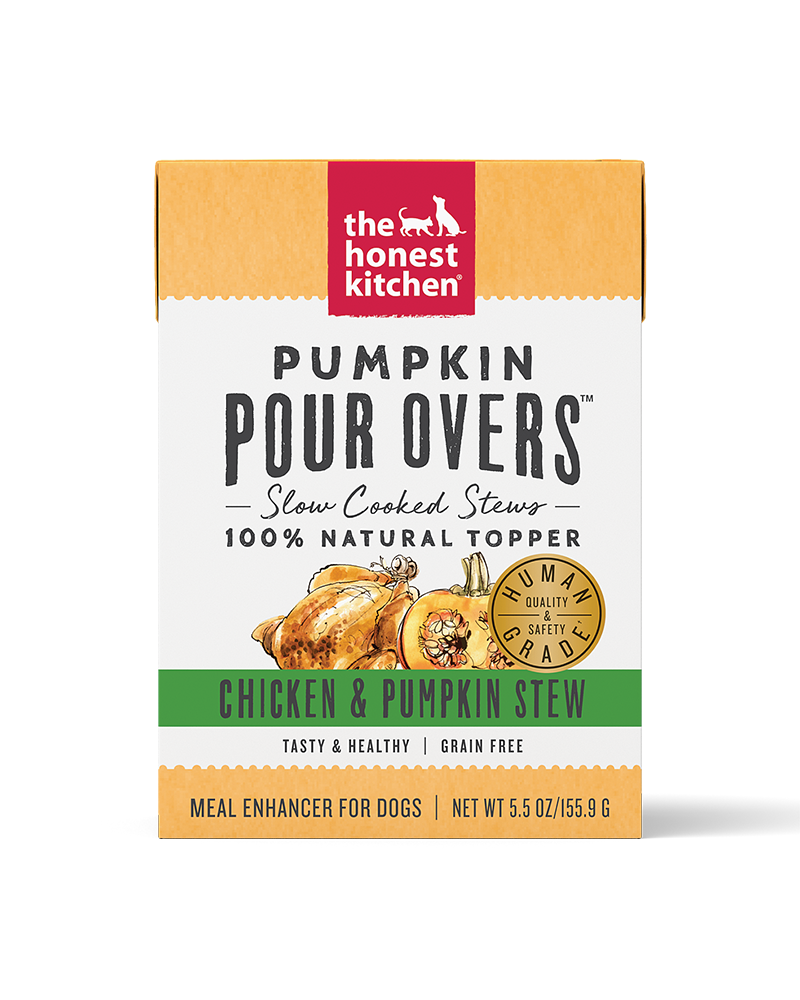 The Honest Kitchen Pumpkin Pour Over - Chicken Stew for Dogs 5.5oz