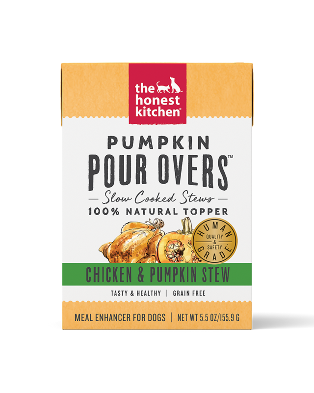 The Honest Kitchen Pumpkin Pour Over - Chicken Stew for Dogs 5.5oz