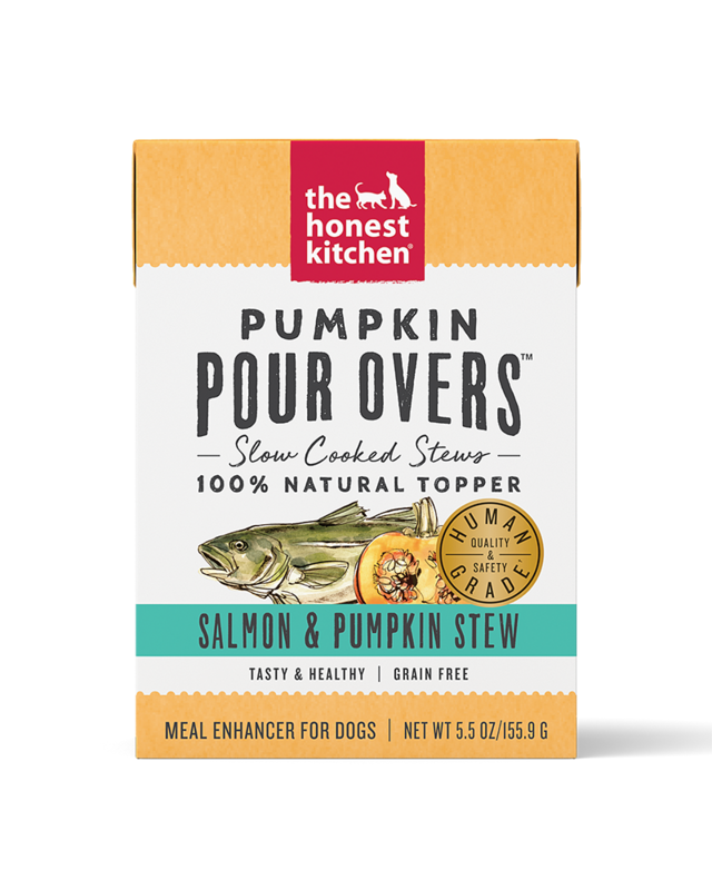 The Honest Kitchen Pumpkin Pour Over - Salmon Stew for Dogs 5.5oz
