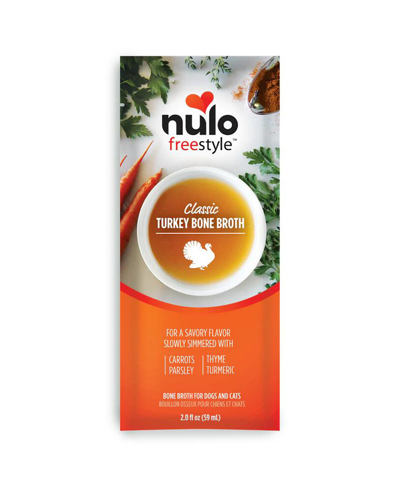 Nulo Freestyle Classic Turkey Bone Broth for Dogs &amp; Cats 2oz