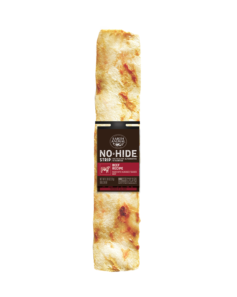 Earth Animal Beef No-Hide® Strip Dog Chew