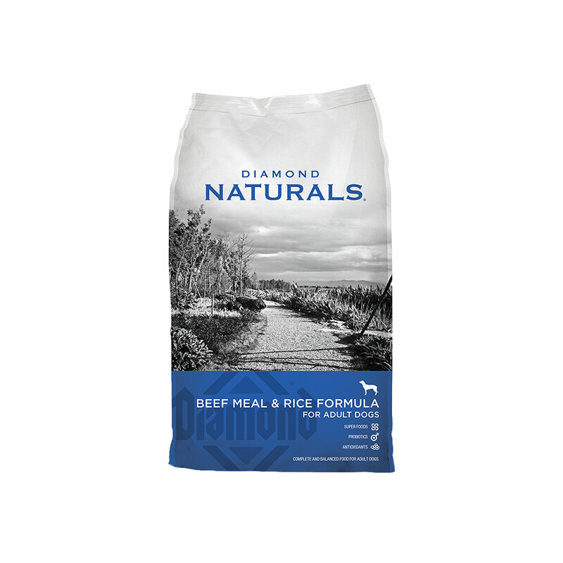 Diamond Naturals Beef &amp; Rice Adult 40lb