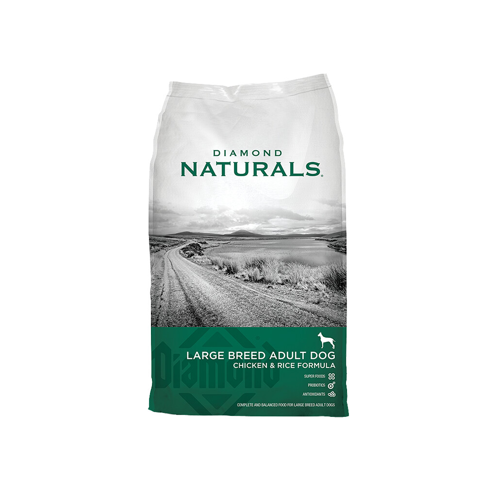 Diamond Naturals Large Breed Chicken &amp; Rice Adult 40lb