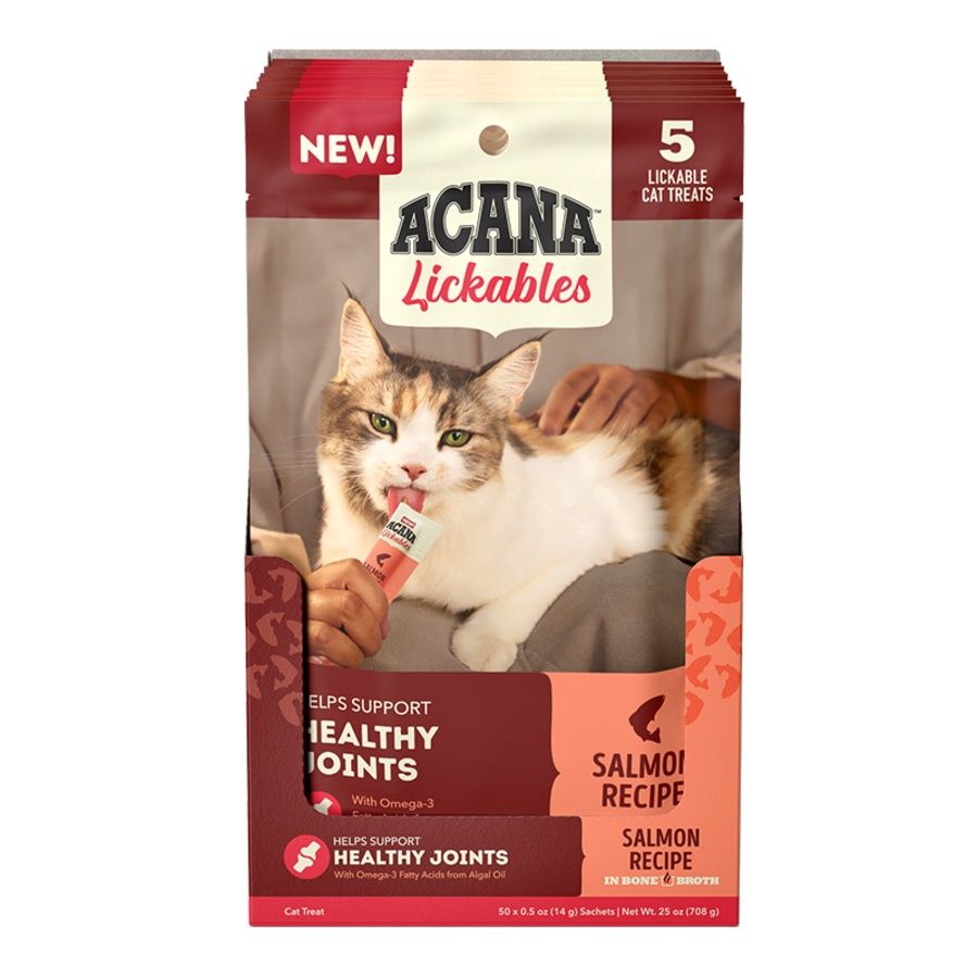 Acana Cat Lickables Healthy Joints Salmon 5 Pack 2.5oz