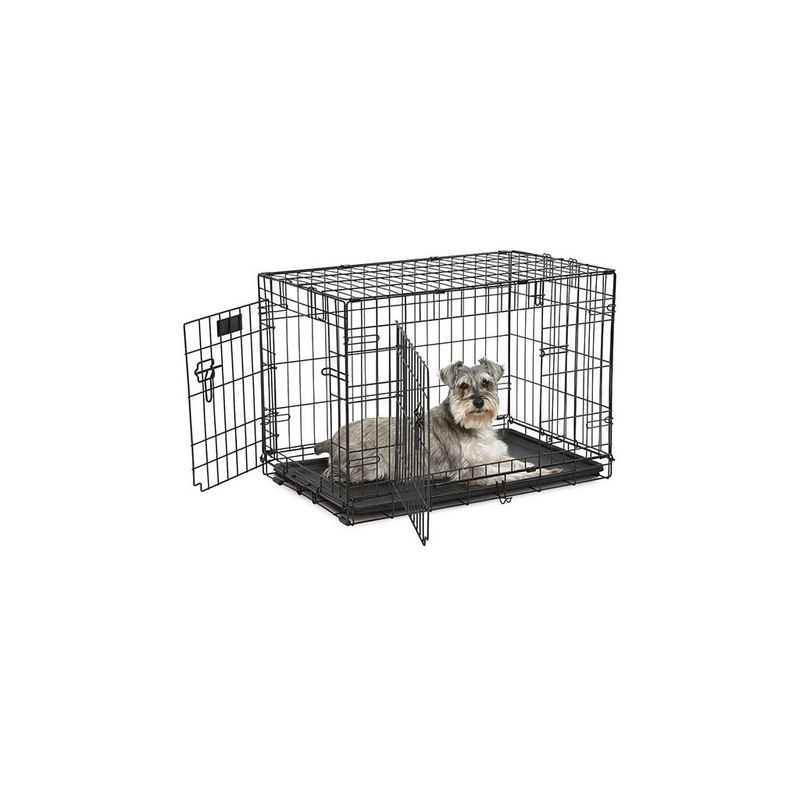 Midwest Contour Double Door Medium Collapsible Crate 30"