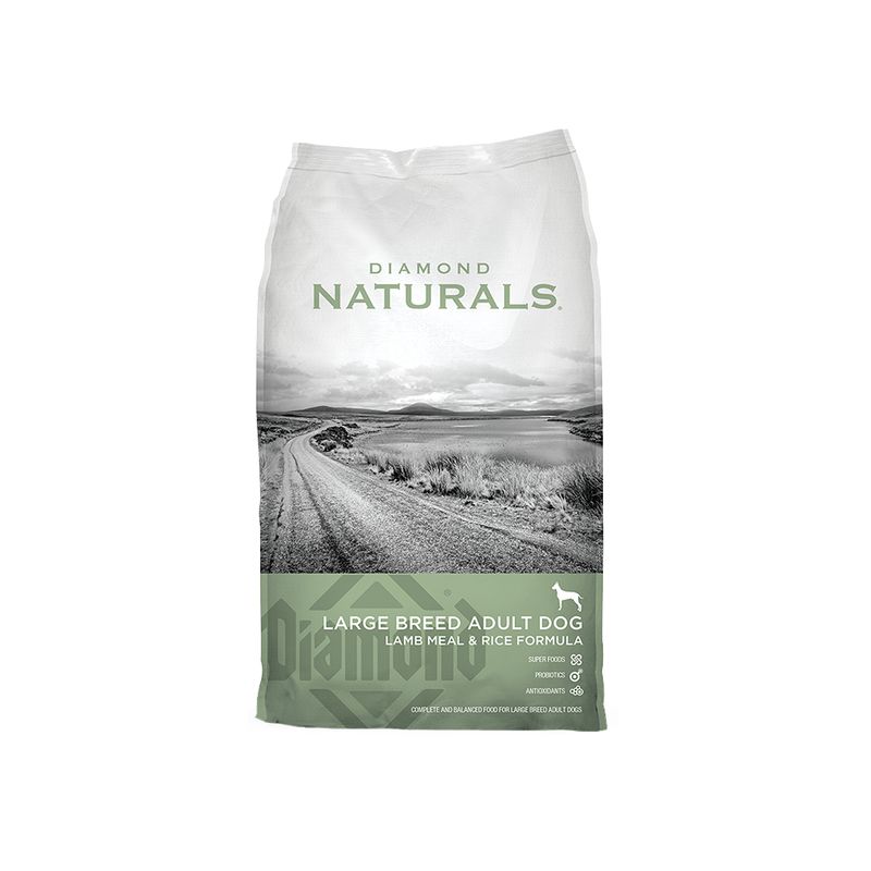 Diamond Naturals Large Breed Lamb &amp; Rice Adult 40lb