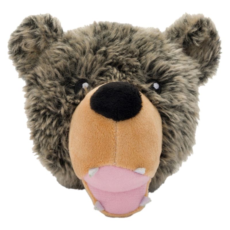 FabDog Grizzly Bear faball® Dog Toy