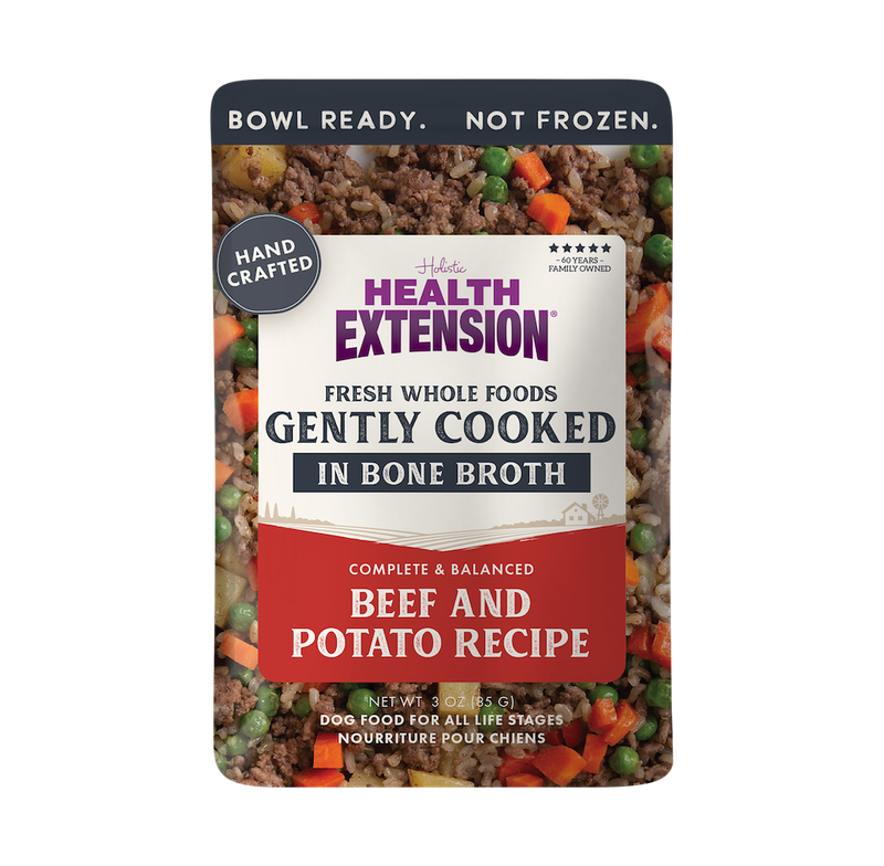 Health Extension Gently Cooked Beef &amp; Potato Dog Food 3oz
