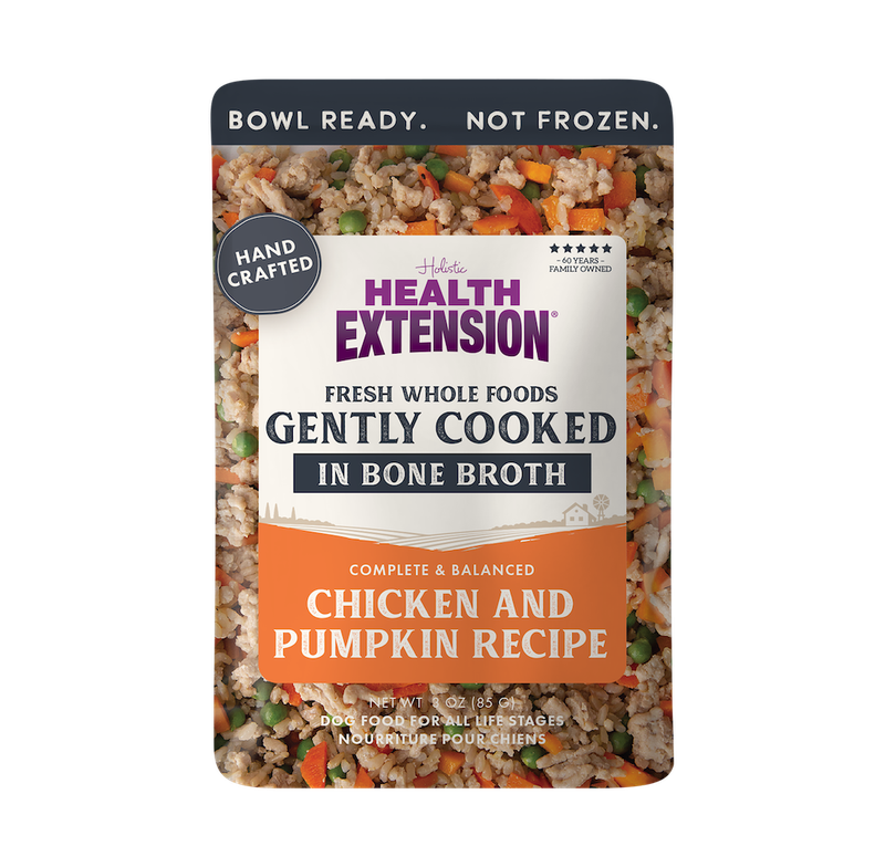 Health Extension Gently Cooked Chicken &amp; Pumpkin Dog Food 3oz