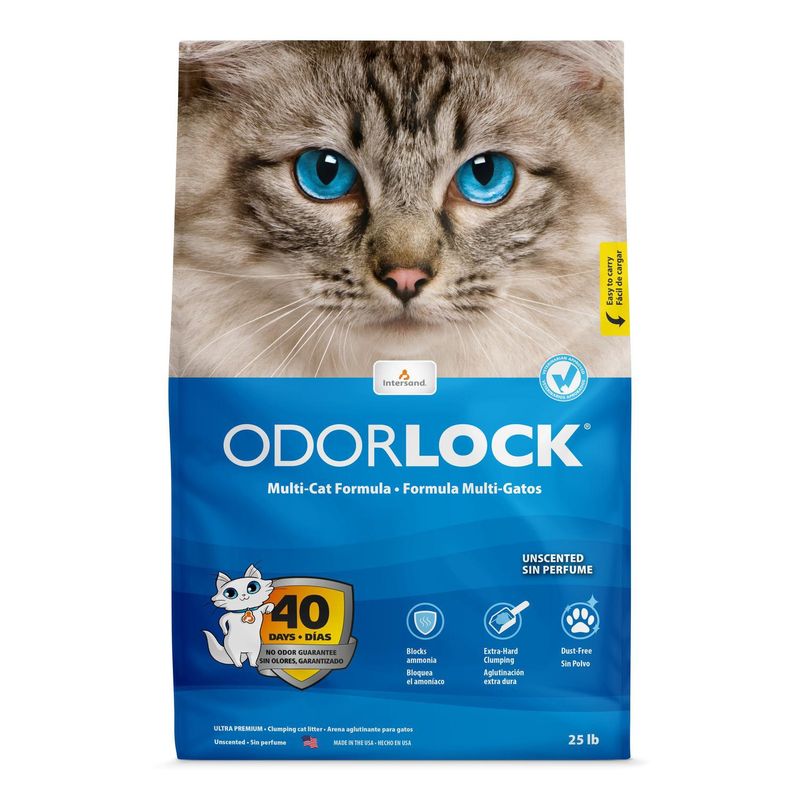 OdorLock Unscented Cat Litter 25lb