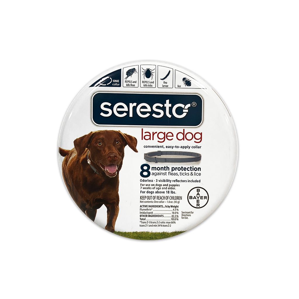 Seresto Large Dog Flea &amp; Tick Collar - 8 Month