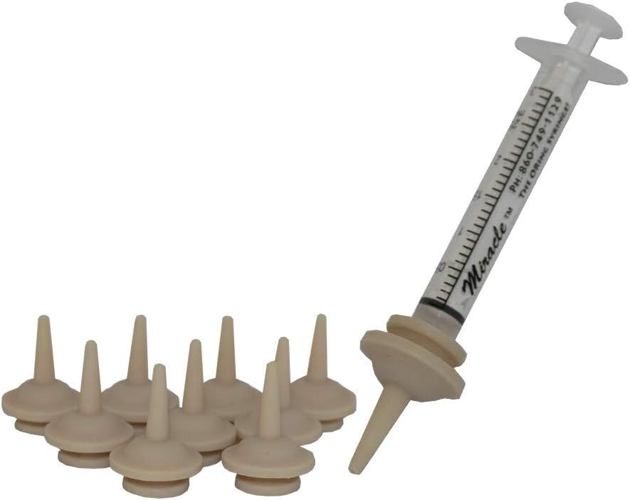 Miracle Brand Oring Syringe - Small Mammal Suckling - Kittens - 10 Pack