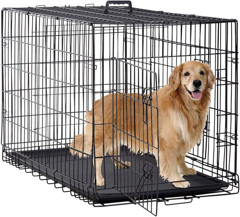 Best Pet 48 Inch Dog Crate for Large Dogs