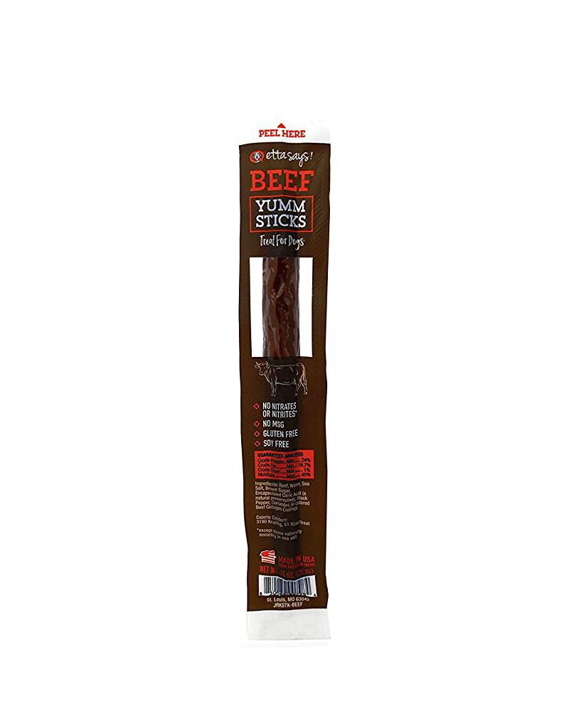 Etta Says Beef Yumm Stick Jerky Dog Treat .75oz