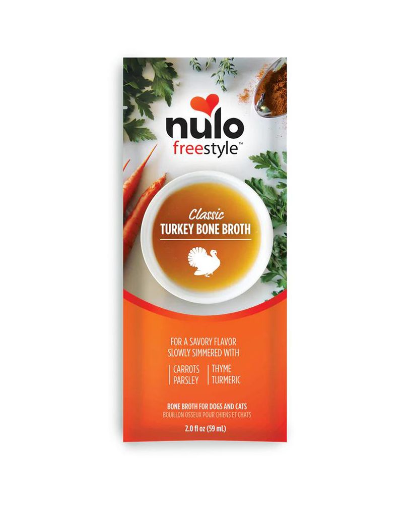 Nulo Freestyle Classic Turkey Bone Broth for Dogs &amp; Cats 2oz
