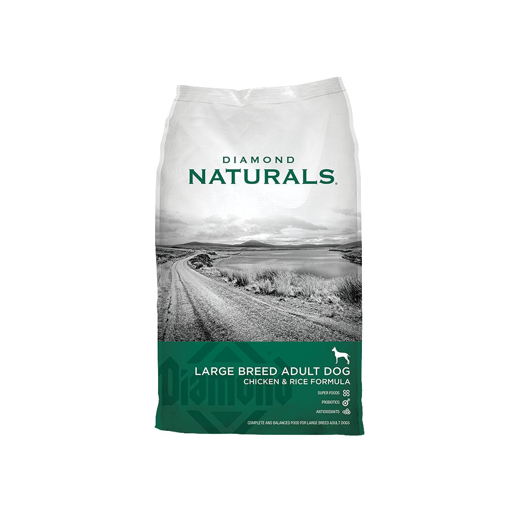 Diamond Naturals Large Breed Chicken &amp; Rice Adult 40lb