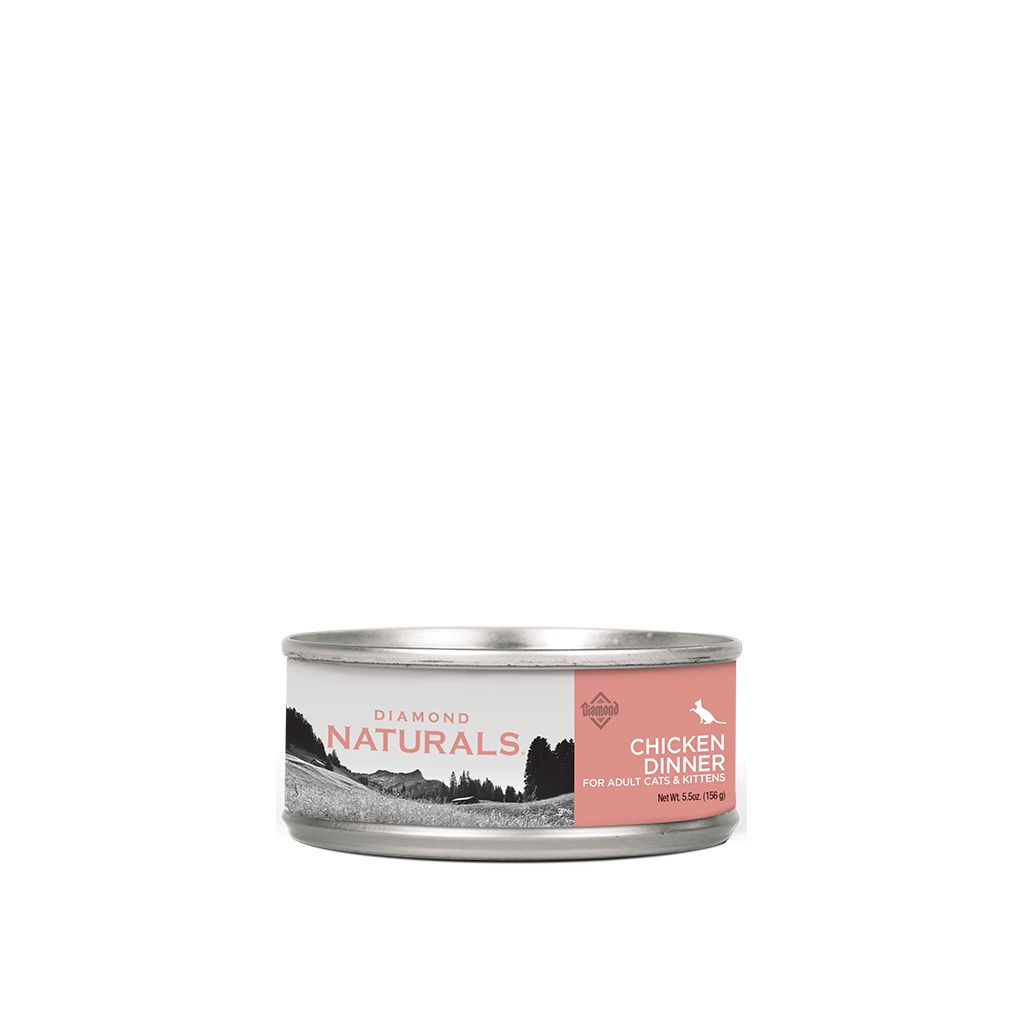 Diamond Naturals Cat Wet Food Chicken 5.5oz