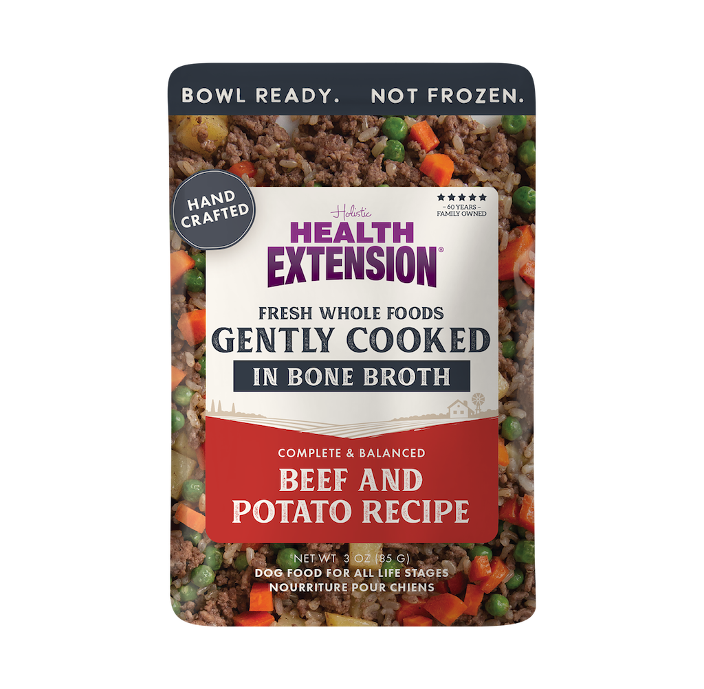 Health Extension Gently Cooked Beef &amp; Potato Dog Food 3oz