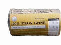 1lb Gold Braided Nylon Twine sz36 240lb