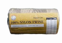 1lb Gold Braided Nylon Twine sz96 680lb