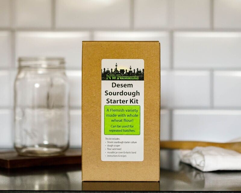 Desem (Whole Wheat) Sourdough Starter Kit