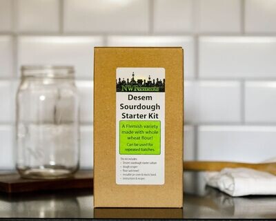 Desem (Whole Wheat) Sourdough Starter Kit