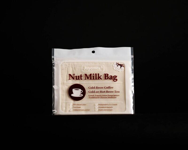 Nut Milk Bags - Premium Natural Cotton Cheesecloth Bags
