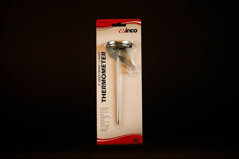 Winco TMT-CDF2 2" Candy Deep Fry Thermometer
