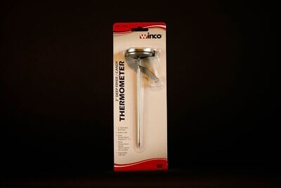 Winco TMT-CDF2 2" Candy Deep Fry Thermometer