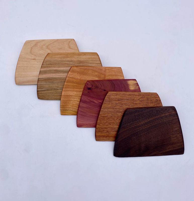 Wooden Dough Scrapers