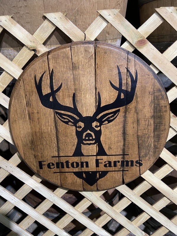 Barrel Head wall hanger