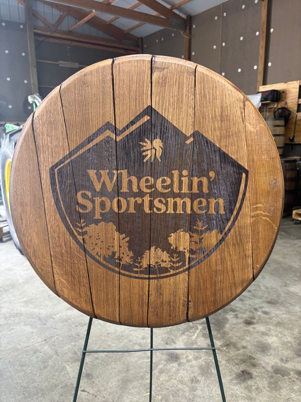 Barrel Head wall hanger