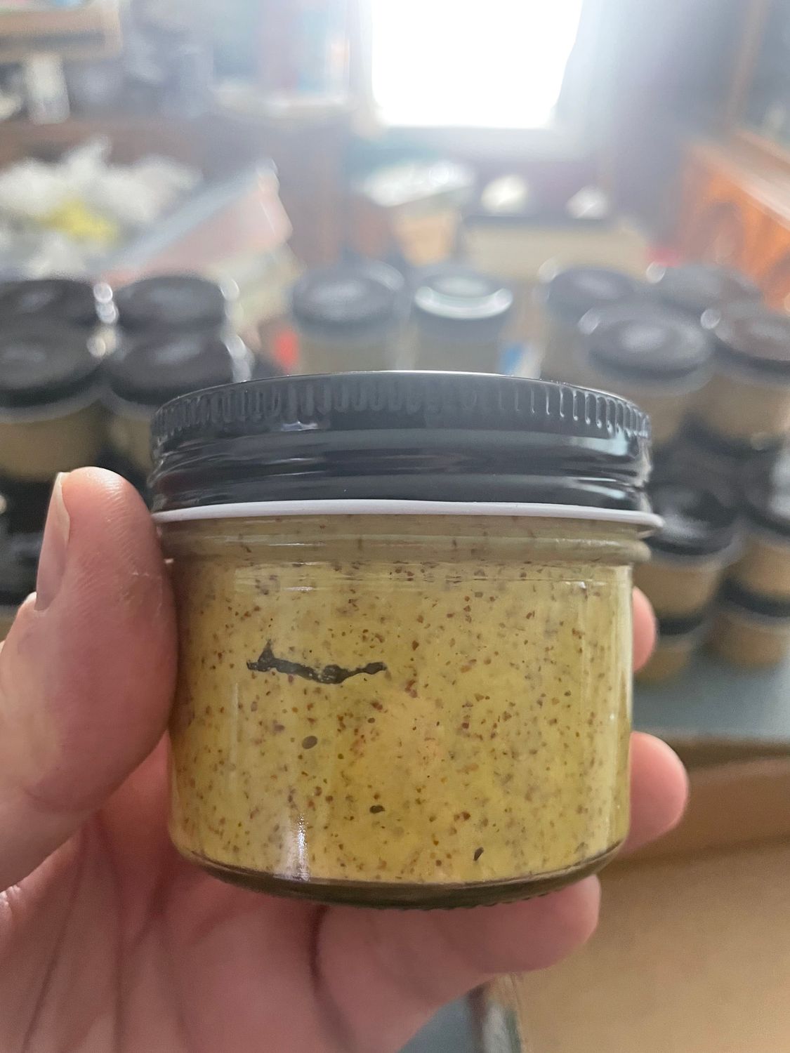 Fermented Honey Garlic Mustard