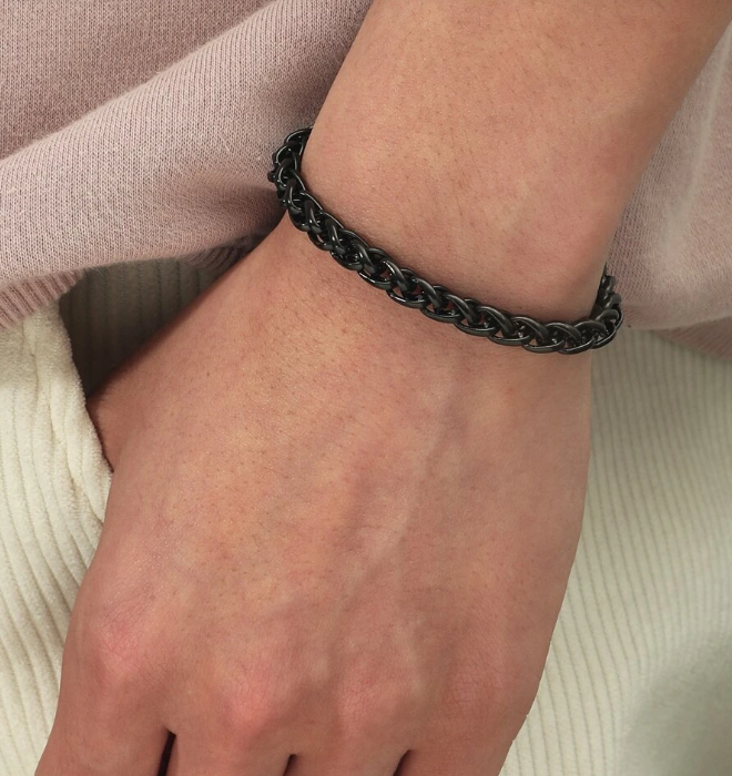 Minimalist link bracelet