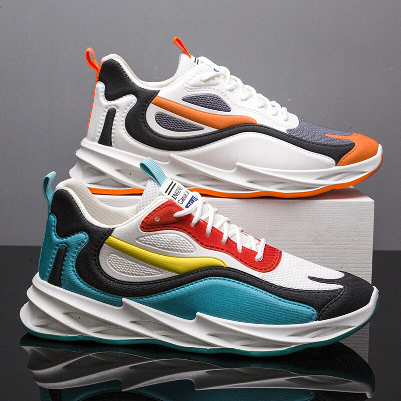 Shoes Men&#39;s Breathable Mesh Shoes Casual Sports Shoes Spring New Sneakers2022 Comfortable Men&#39;s Sports Shoes