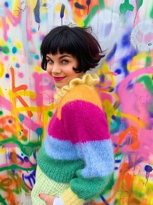 Scrunchie Sweater - Voksen (dansk)