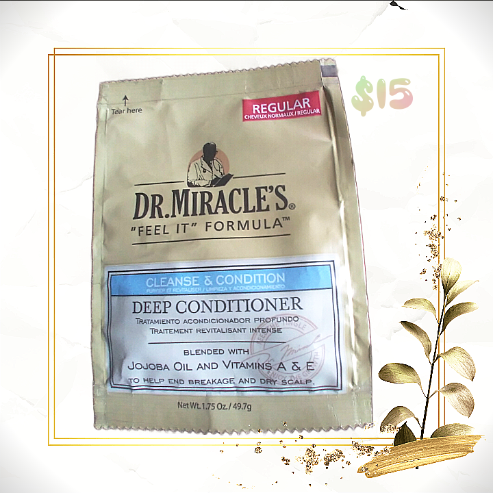 Dr Miracle&#39;s Cleanse &amp; Condition Deep Conditioner