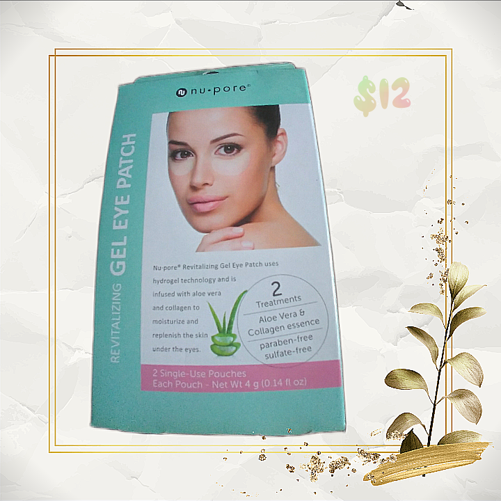 Nu.pore revitalizing gel eye patches