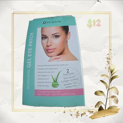 Nu.pore revitalizing gel eye patches