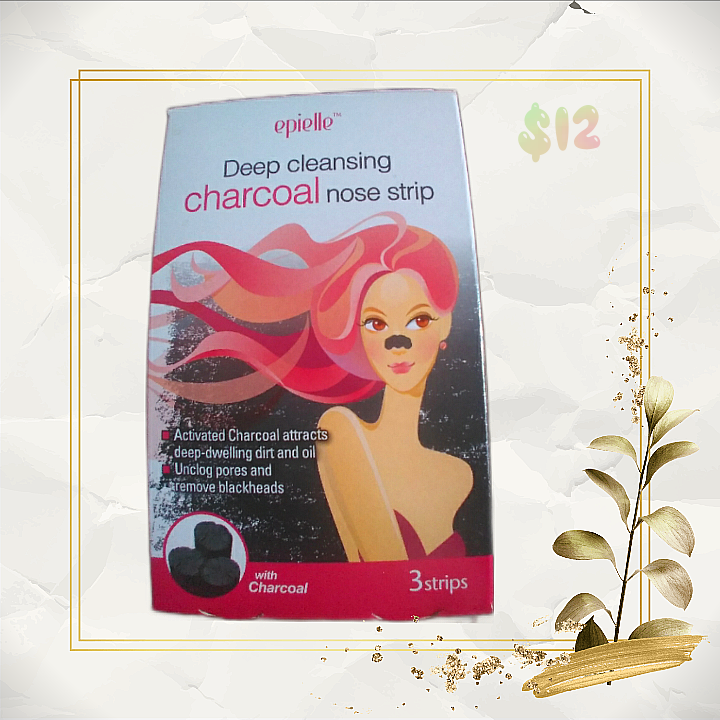 Epielle deep cleansing charcoal nose strip
