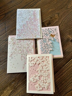 Cherry Blossom Cards