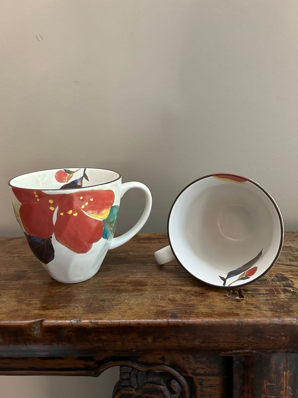 Mug - Hana Kairo Red Sasanqua