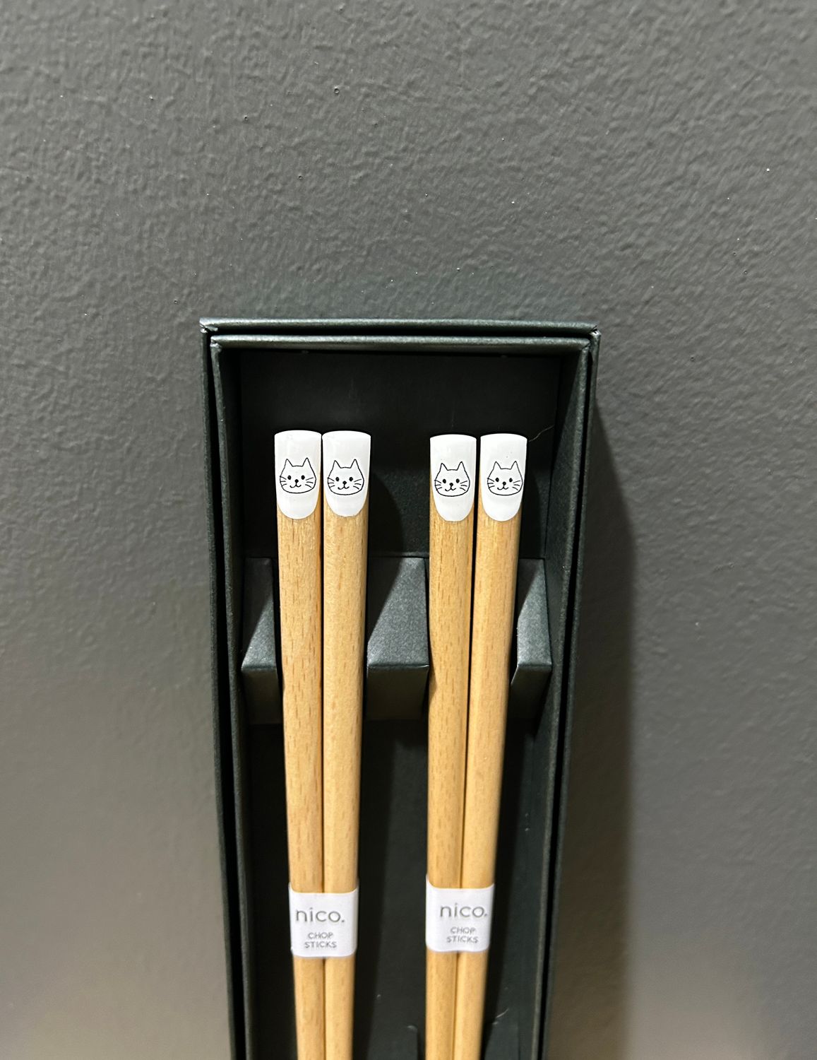 Chopstick Gift Box  - Two Pair/Nico Cat