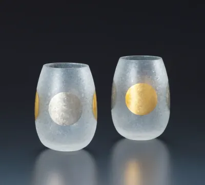 Sun and Moon Pair Glass Set