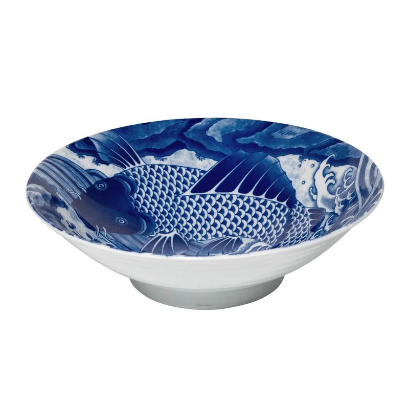 Koi Carp 24.5 cm Bowl in Gift Box (ギフトボックス入り鯉ボウル）