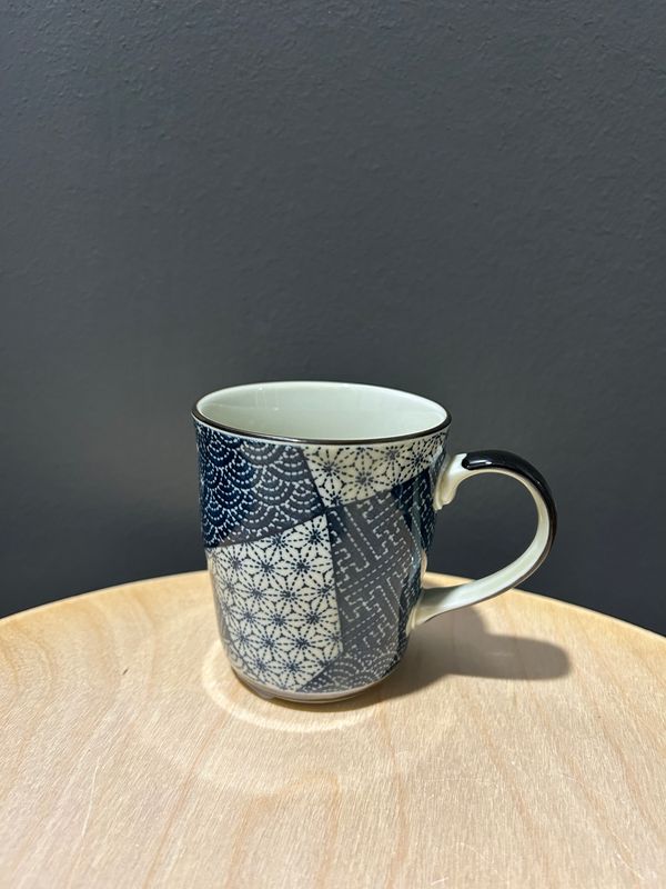 Kosome Patchwork Mug (古染パッチワークマグ）