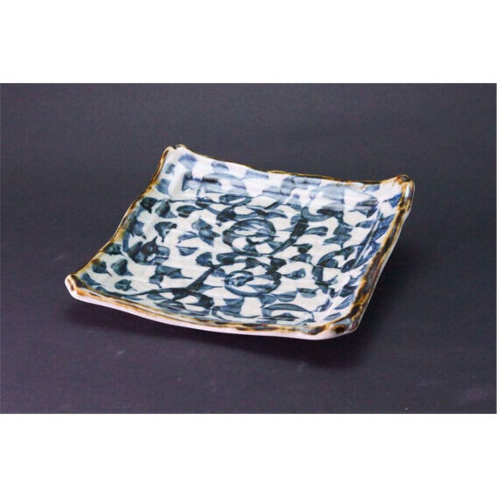Oo-Karakusa Hand painted Dish