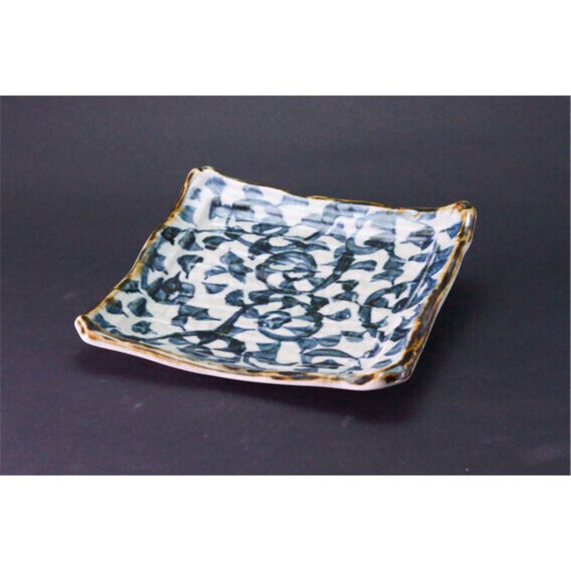Oo-Karakusa Hand painted Dish