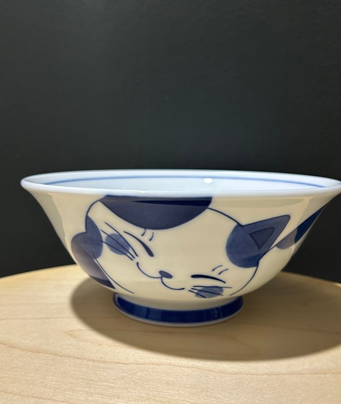 Cat Ramen Bowl - Heart Cat